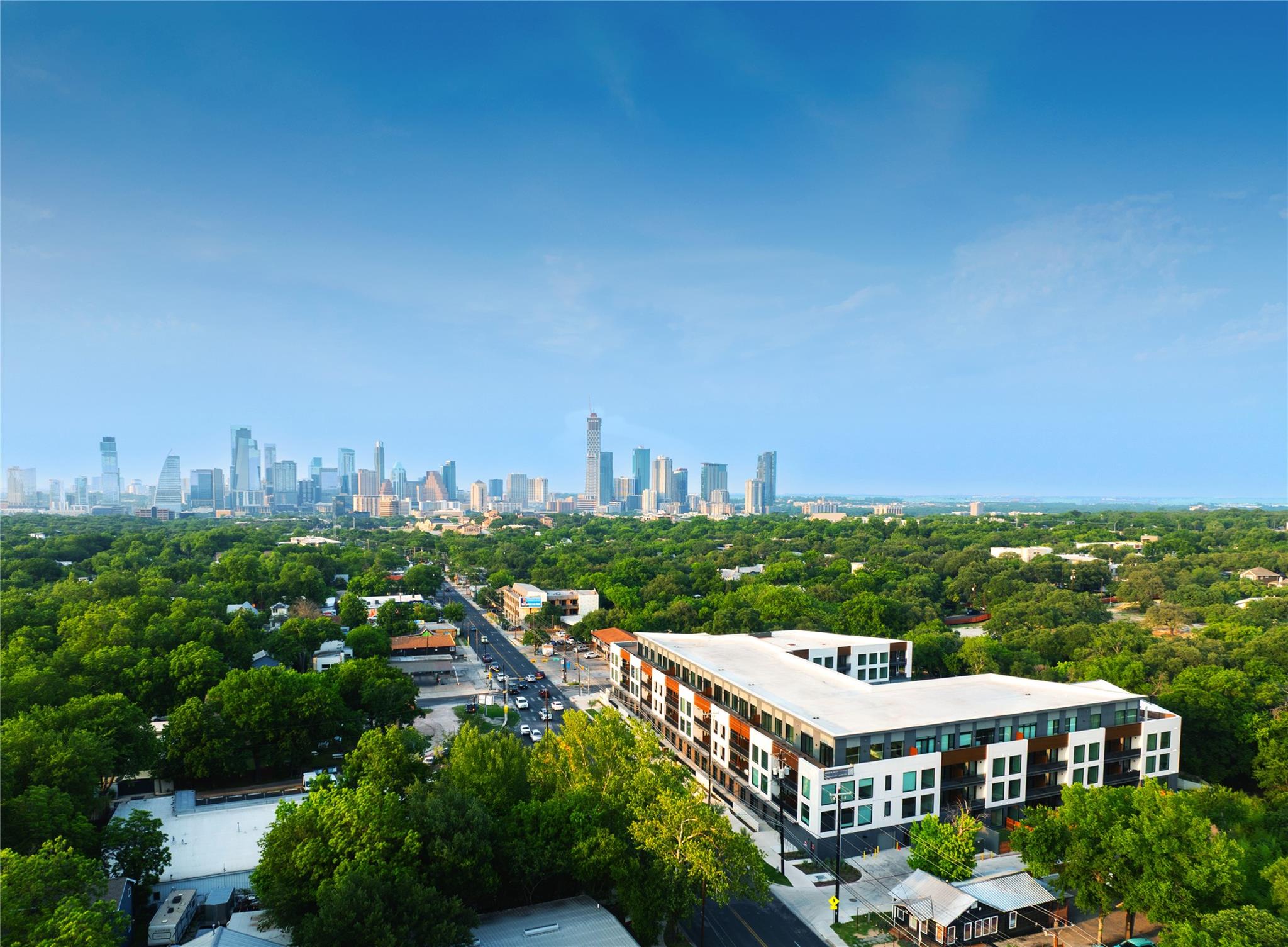 One Oak condo tower at 2209 S 1st St, Austin TX