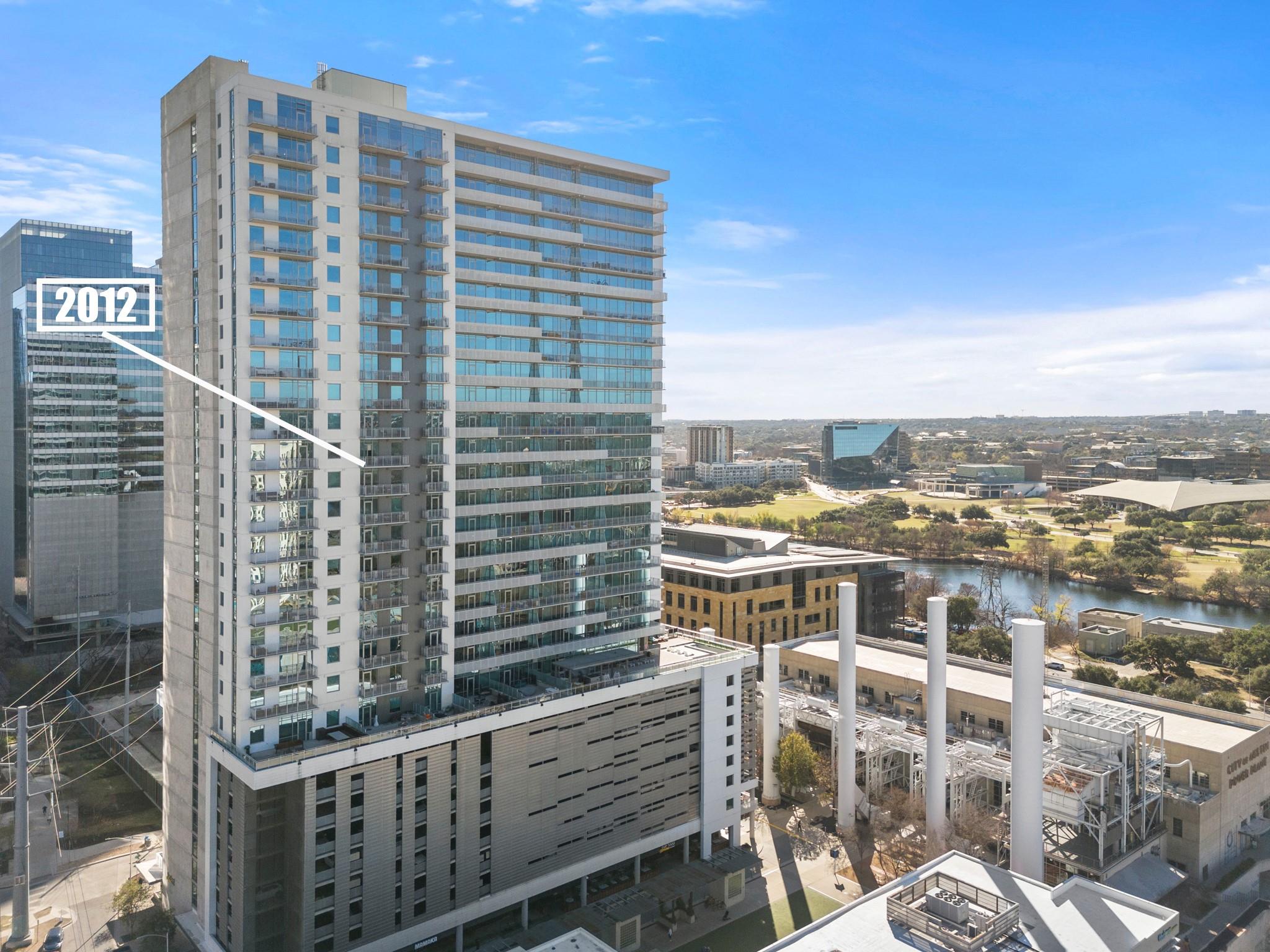 Seaholm Residences condo tower at 222 West Ave, Austin TX